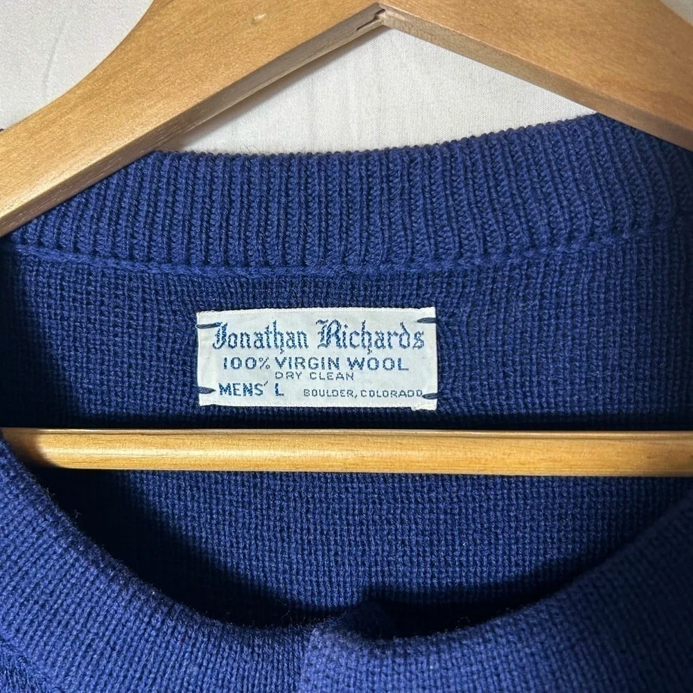 VTG Jonathan Richards 100% wool oversized sweater sz. L